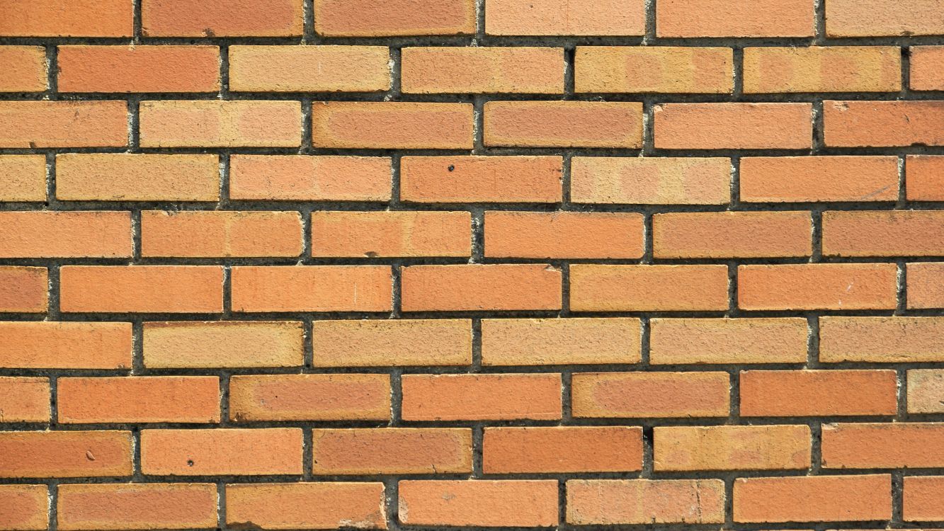 Обои кирпичная кладка, кирпич, стена, каменщик, морилка в разрешении 2560x1440