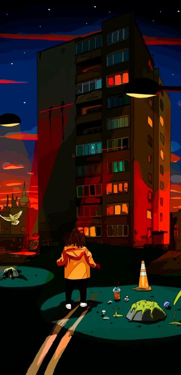 Обои игры, кеды, башмак, Баскетбольные кроссовки, здание в разрешении 1080x2235