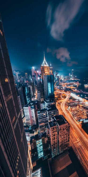 Обои небоскреб, архитектура, здание, облако, мир в разрешении 3315x6630