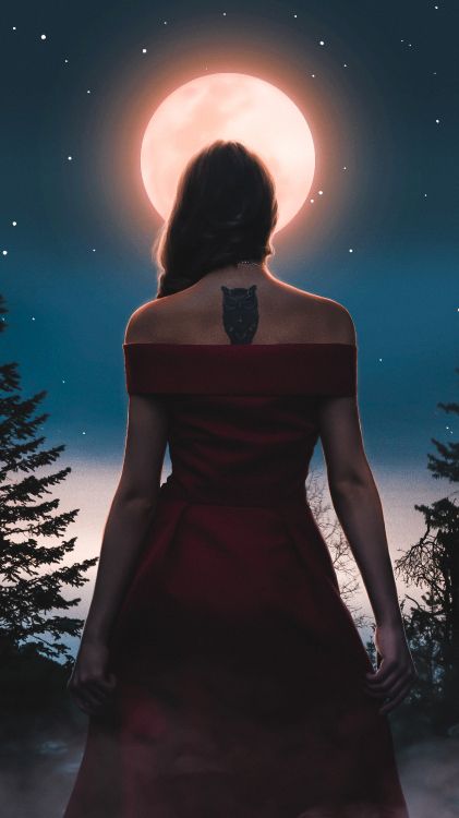 Обои рисование, атмосфера, свет, освещение, стояние в разрешении 3307x5878