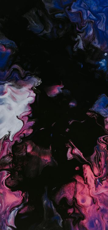 Обои вода, акварельная живопись, рисование, престижа, живопись в разрешении 1514x3200