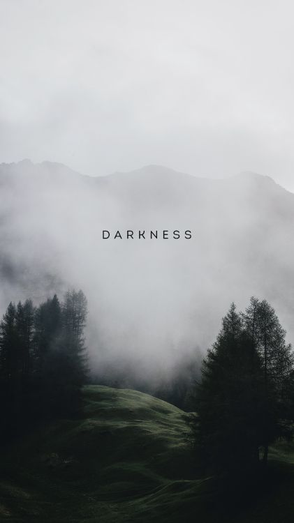 Обои облако, атмосфера, растение, гора, дымка в разрешении 3240x5760