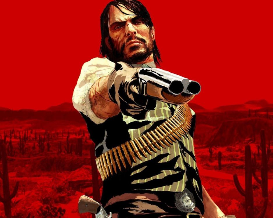 Обои red dead redemption 2, Джон Марстон, Рокстар игры, сторонник, иллюстрация в разрешении 5120x4096