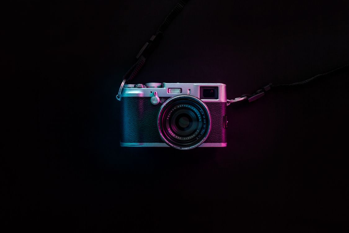 Обои камера, розовый, оптика камеры, Точка-и-снимай камеры, свет в разрешении 4988x3325