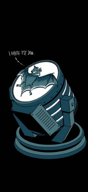 Обои Бэтмен, я ненавижу свою работу, Бэтмен, Юмор, Дик Грейсон, комиксы dc в разрешении 1080x2340
