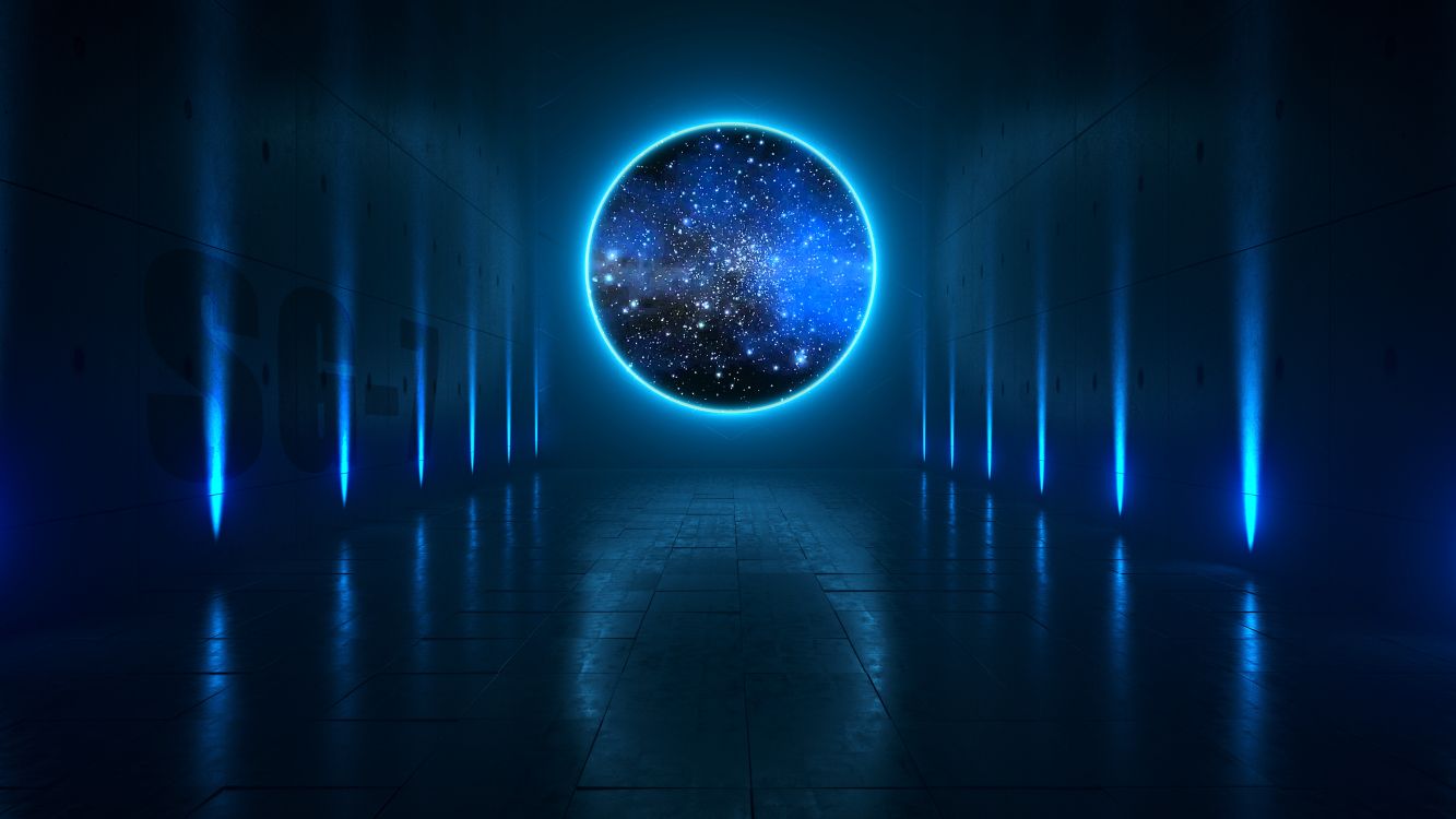 Обои атмосфера, мир, астрономический объект, арт, вода в разрешении 3840x2160