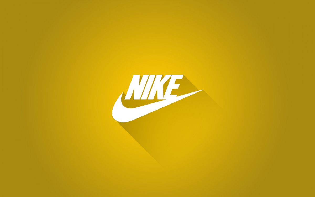 Обои лого, Свуш, nike, марка, желтый в разрешении 3840x2400