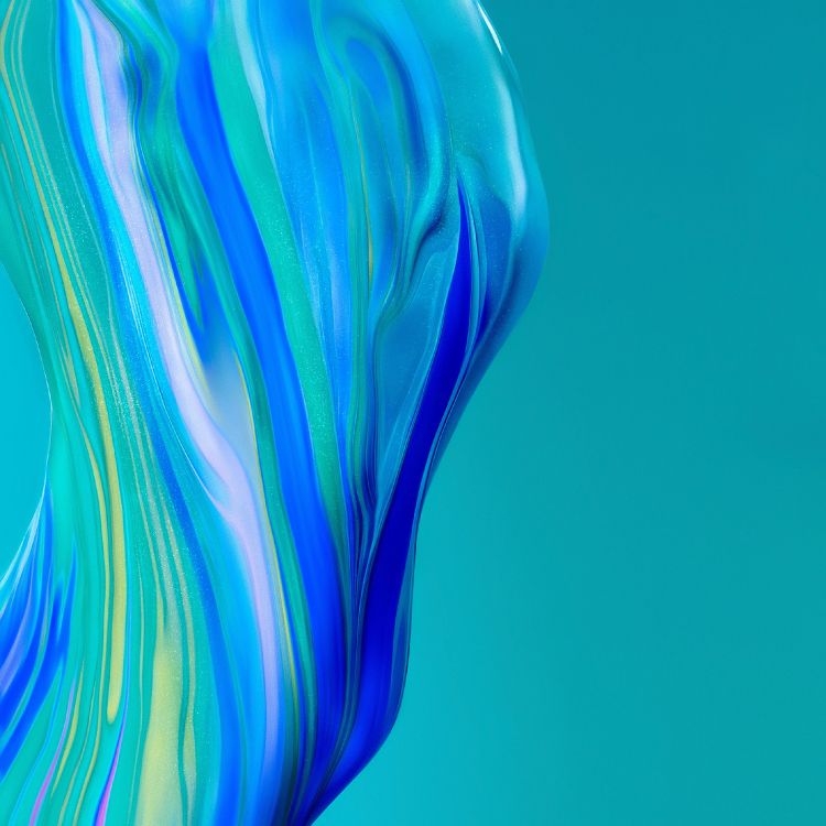 Обои Huawei, Huawei P40 Pro, huawei p40, huawei p40 lite, синий в разрешении 2640x2640