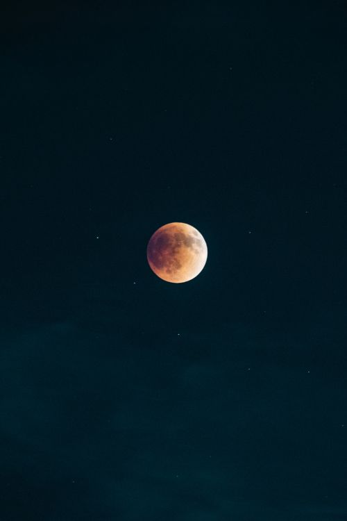 Обои лунное затмение, земля, атмосфера земли, атмосфера, космос в разрешении 2681x4016