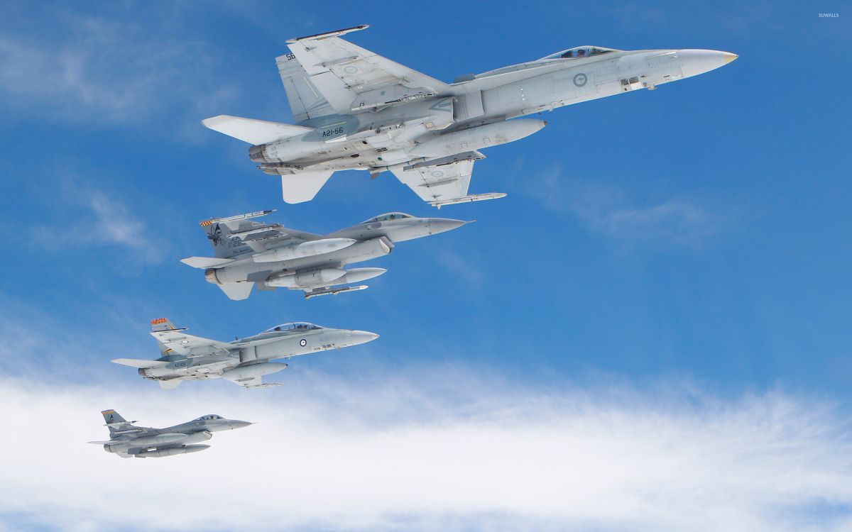 Обои Королевский Австралийский ВВС, самолеты, макдоннелл Дуглас, воздушные силы, самолет в разрешении 2560x1600