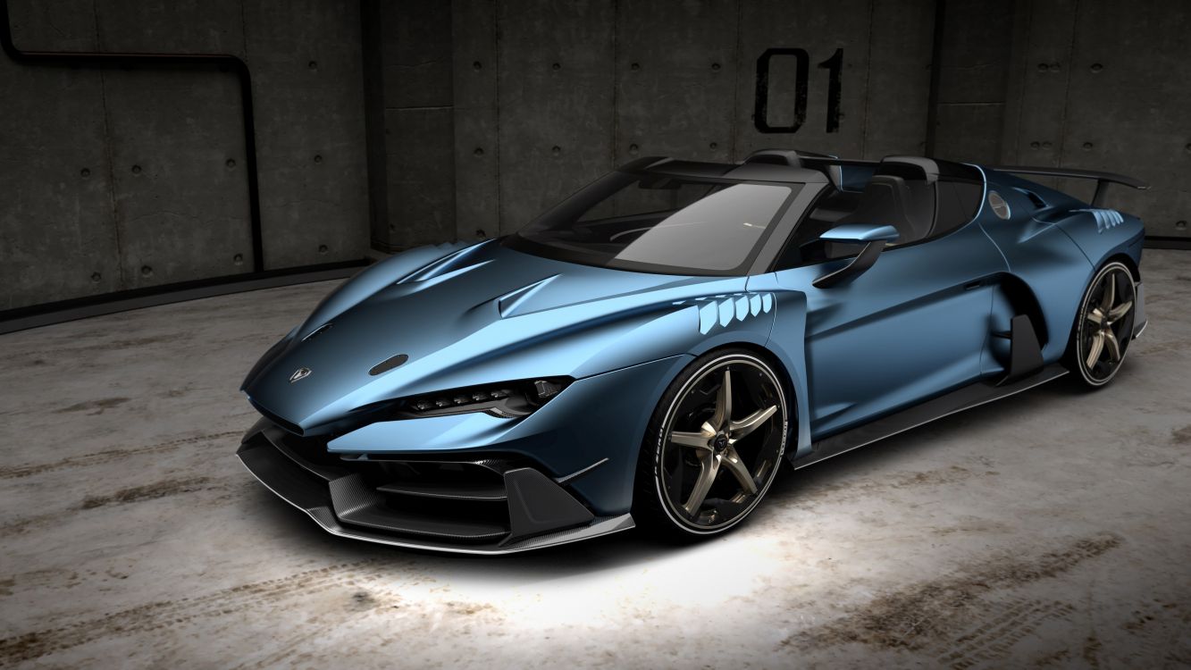Обои italdesign zerouno duerta, italdesign zerouno, легковые автомобили, italdesign, Italdesign Джуджаро в разрешении 3840x2160