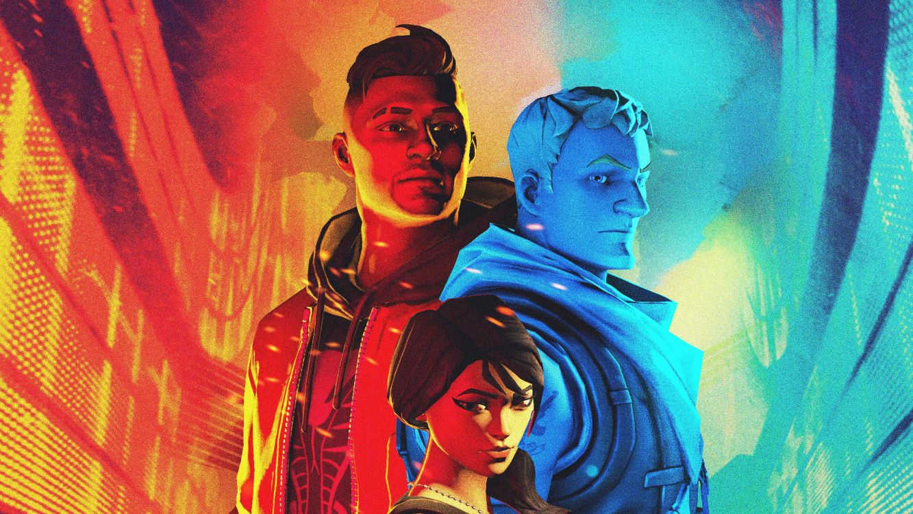 Обои fortnite, иллюстрация, арт, фикция, живопись в разрешении 5400x3037