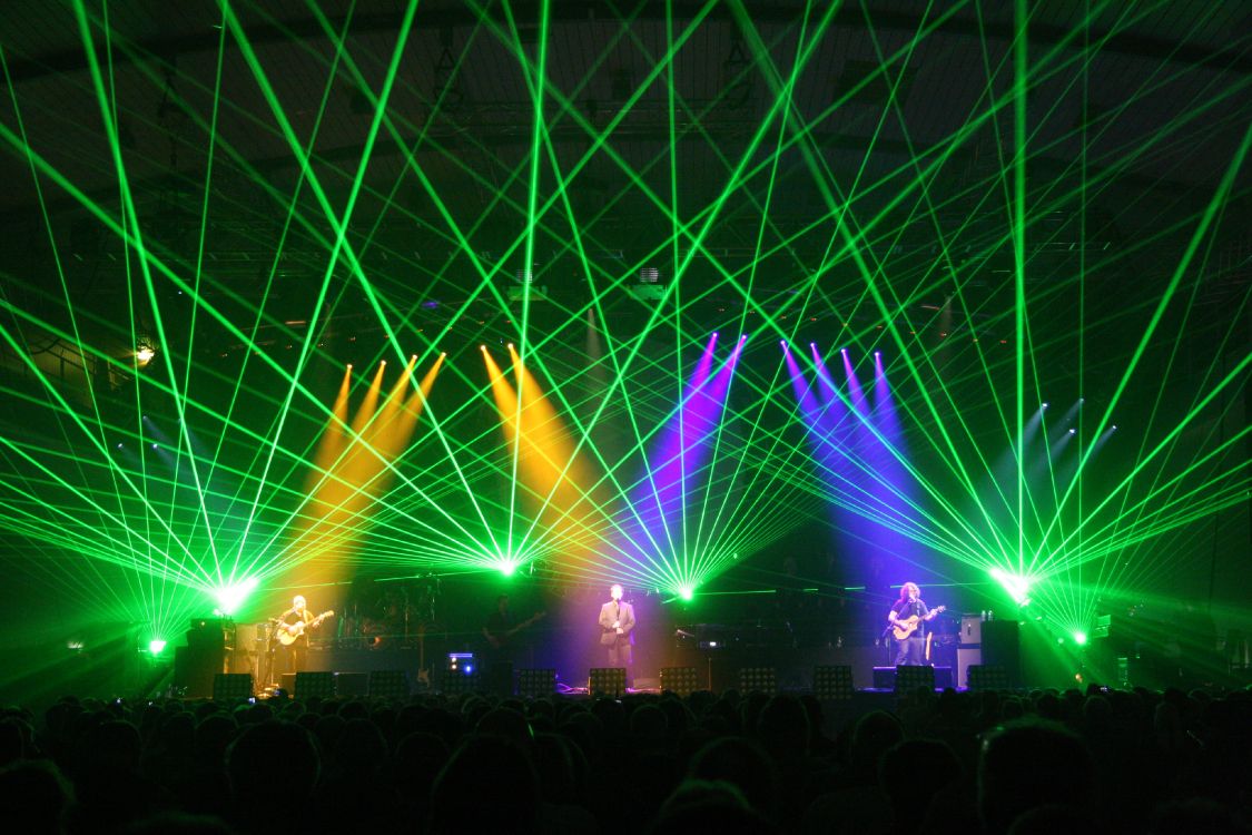 Обои Pink Floyd, Австралийское Пинк Флойд Шоу, концерт, зеленый, свет в разрешении 3888x2592