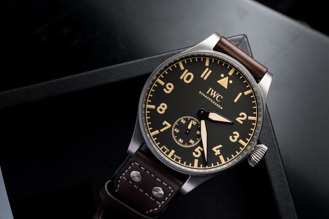 Обои IWC большой пилотов смотреть IW501001, Международная Часовая Компания, часы, аналоговые часы, часы аксессуар в разрешении 2048x1365