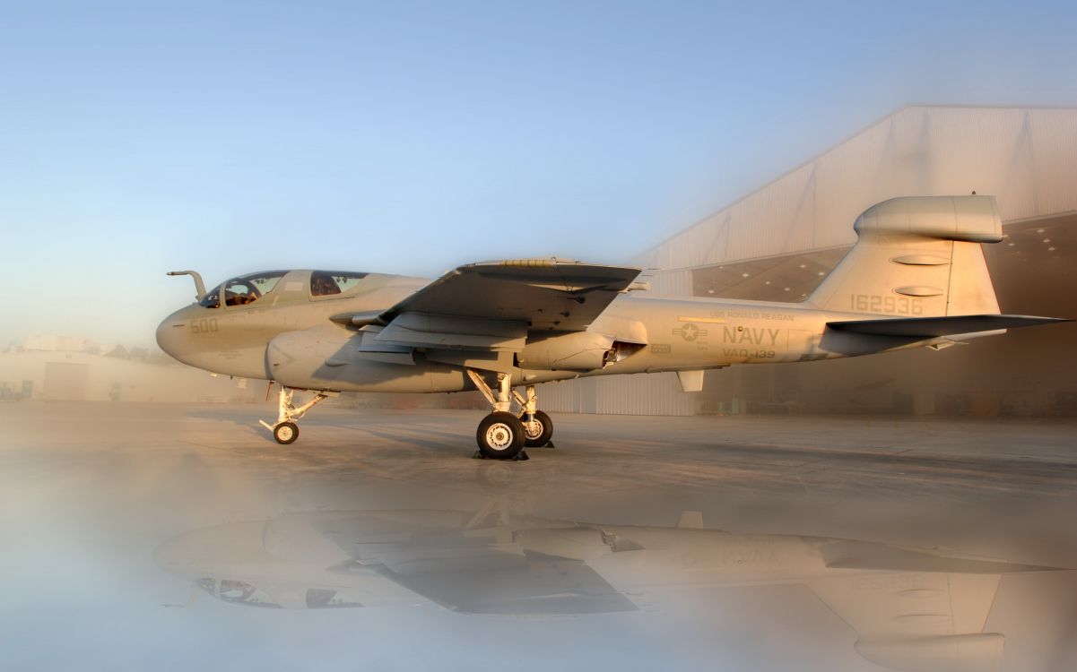 Обои самолеты, военный самолет, нортроп грумман, Грумман, самолет в разрешении 2700x1686