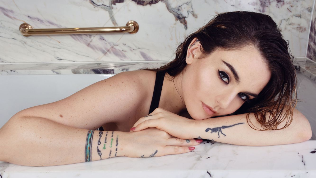 Обои Джоанна Нолле Благден, Джоджо, певец, я джоджо тур, волосы в разрешении 5120x2880