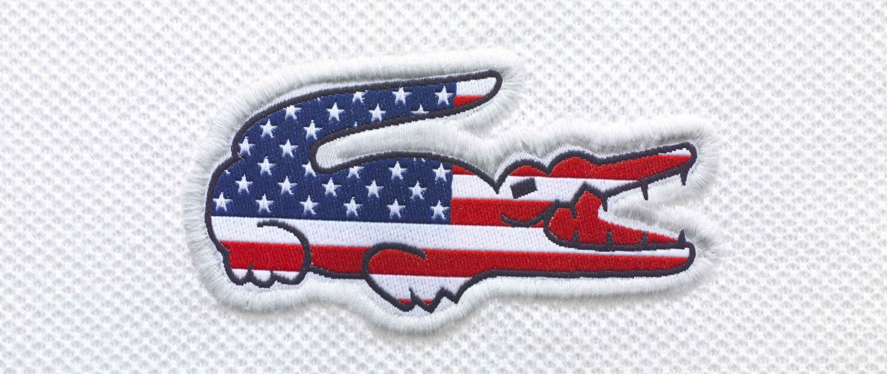 Обои lacoste, рубашка поло, одежда, башмак, марка в разрешении 2560x1080