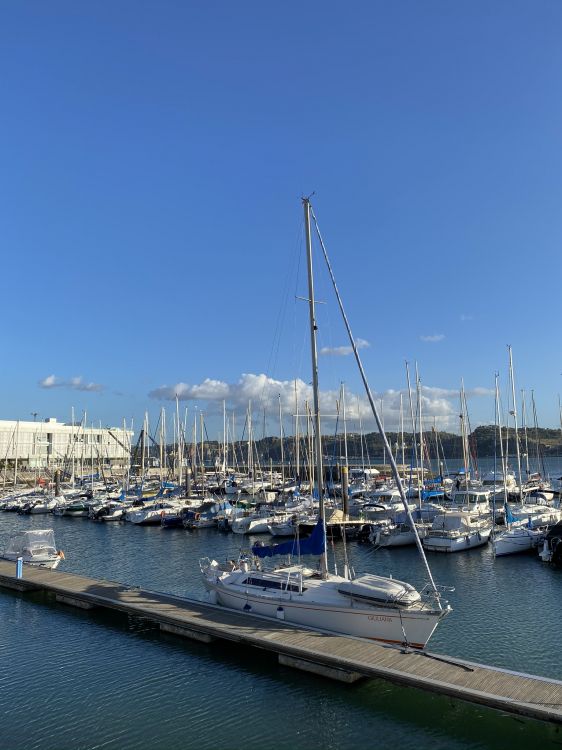 Обои Марина, яхта, мачта, судно, вода в разрешении 1536x2048