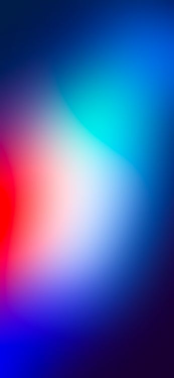 Обои атмосфера, земля, атмосфера земли, красочность, синий в разрешении 1284x2778