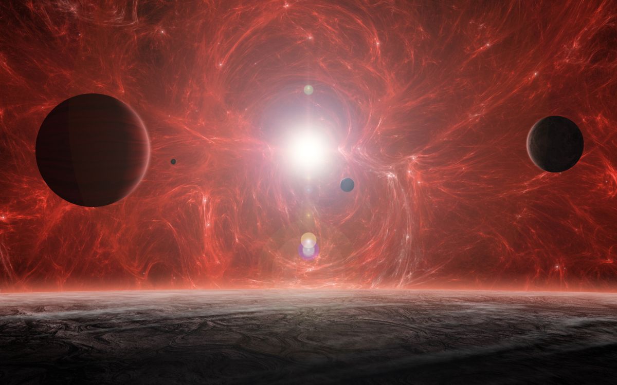 Обои космос, космическое пространство, астрономический объект, атмосфера, планета в разрешении 2560x1600