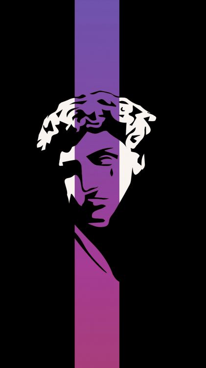 Обои трафарет, графика, графический дизайн в разрешении 1080x1920