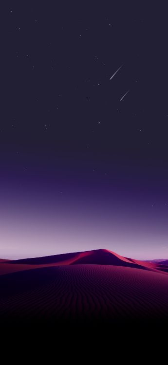 Обои окружающая среда, пурпур, Фиолетовый, природа, пустыня в разрешении 1436x3113