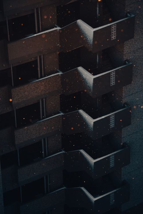 Обои свет, прямоугольник, здание, башня, древесина в разрешении 2160x3232