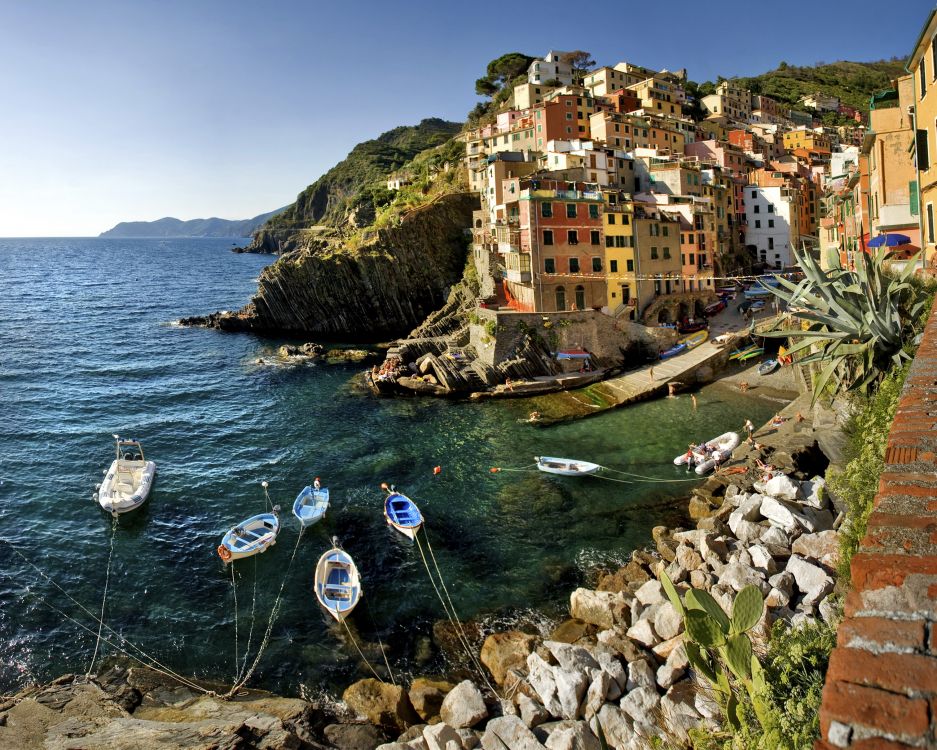 Обои Вернацца, Флоренция, побережье, море, туризм в разрешении 2600x2080