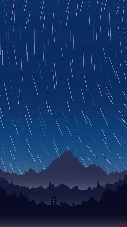 Обои синий, атмосфера, ночь, облако, космос в разрешении 1440x2560