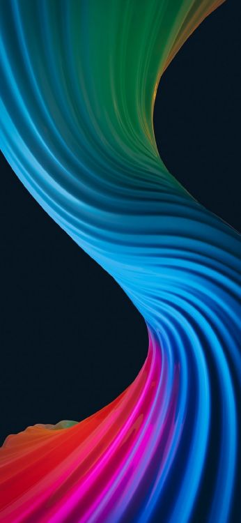 Обои свет, красочность, синий, лазурный, вода в разрешении 1080x2340