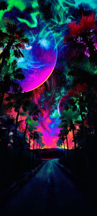 Обои атмосфера, свет, мир, природа, окружающая среда в разрешении 1080x2400