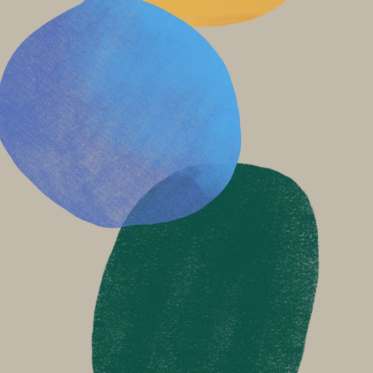 Обои Samsung Galaxy, бирюза, телефон, жест, арт в разрешении 2340x2340