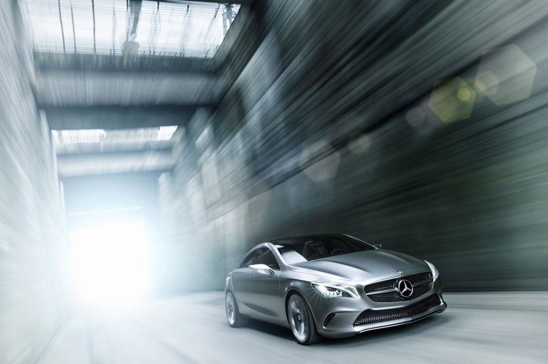 Обои авто, обод, Авто шоу, Mercedes-Benz CLA-Class, автосалон в разрешении 3000x1994