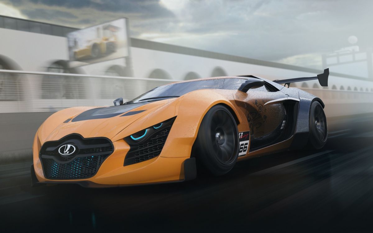 Обои лада гран туризмо, Лада, nissan gt r, спорткар, ford gt в разрешении 2880x1800