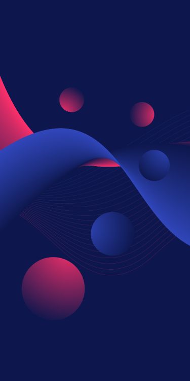 Обои атмосфера, синий кобальт, Фиолетовый, красочность, лазурный в разрешении 2750x5500