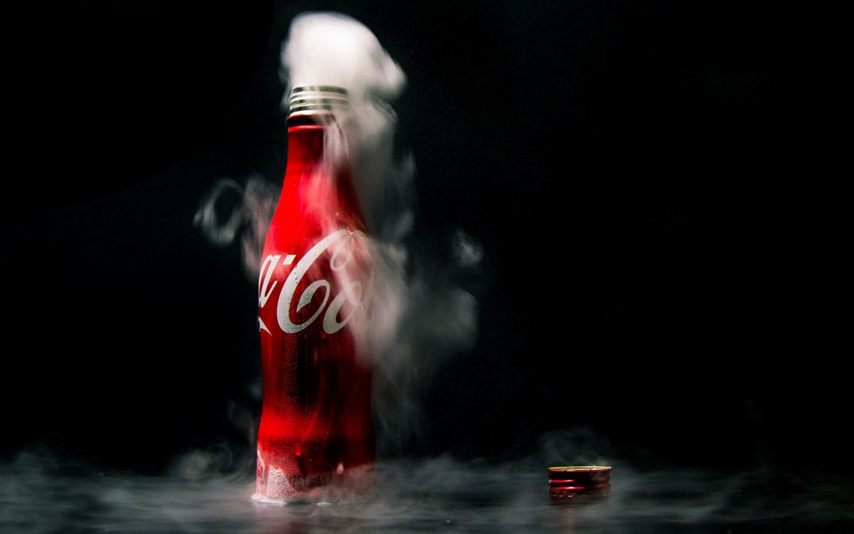 Обои Кока-Кола, кола, мягкий напиток, напиток, вода в разрешении 2880x1800