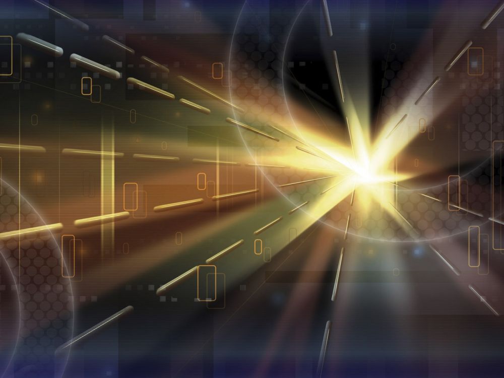 Обои свет, линия, атмосфера, солнечный свет, космос в разрешении 1920x1440