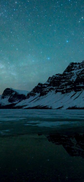 Обои лук озеро, озеро, природа, гора, море в разрешении 1242x2688