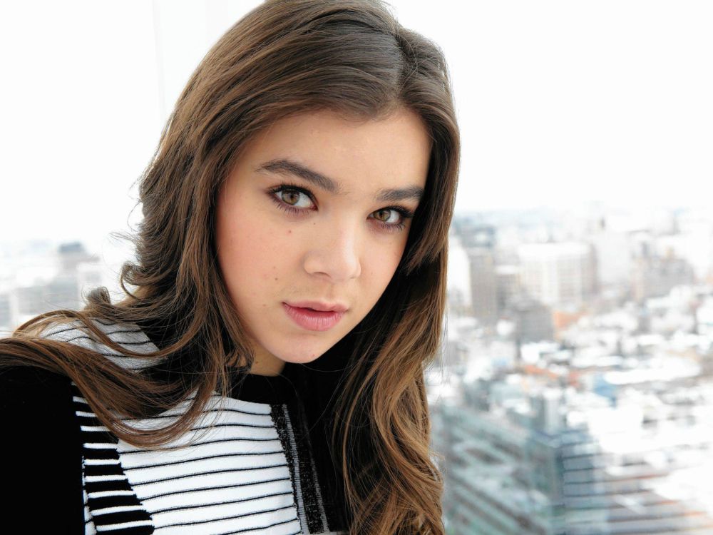 Обои прическа, бровь, красота, длинные волосы, каштановые волосы в разрешении 2048x1536