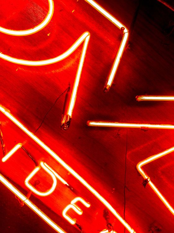 Обои неоновая вывеска, электронные табло, графика, измеритель, вывеска в разрешении 3008x4016