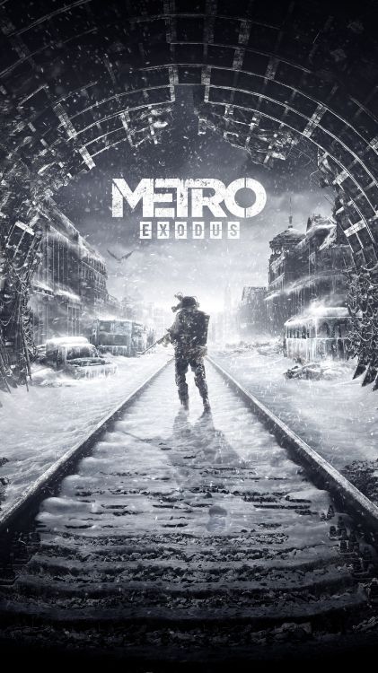 Обои Metro Exodus, метро последний свет, метро 2033 redux, Метро 2033, Игры 4А в разрешении 2813x5000