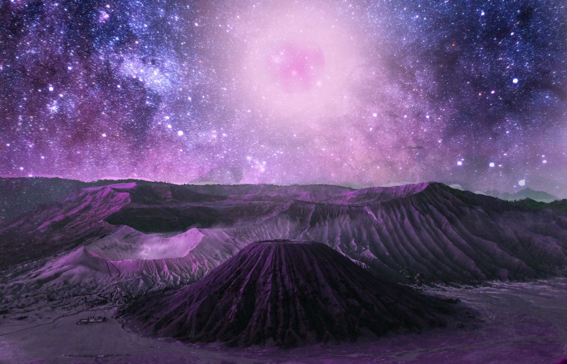 Обои природа, пурпур, Фиолетовый, атмосфера, астрономический объект в разрешении 4524x2904