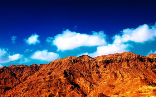 Картинка пустыня, гора, горный хребет, горный рельеф, облако