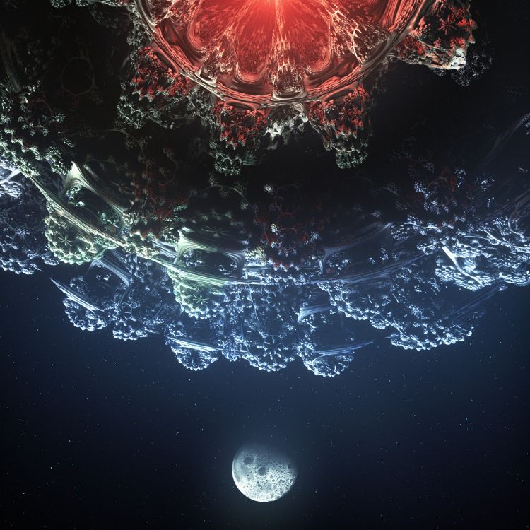 Обои вода, атмосфера, космос, ночь, мир в разрешении 2800x2800