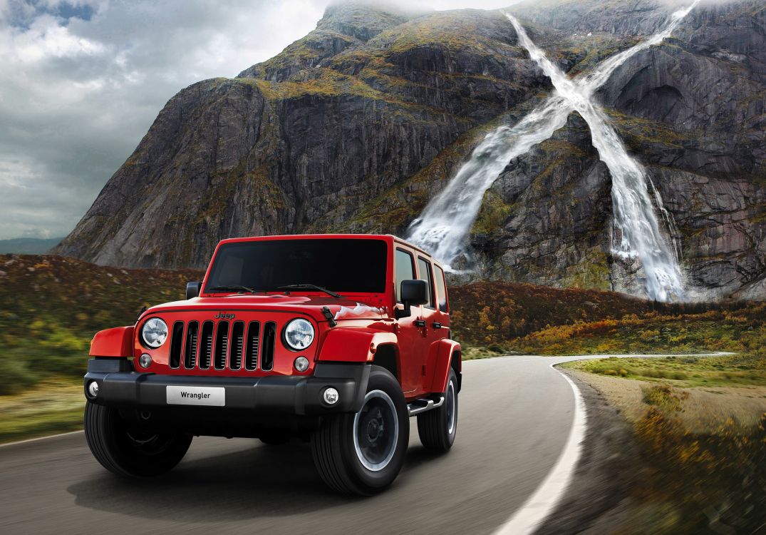 Обои джип, авто, Wrangler Виллиса Неограниченное, jeep wrangler, Офф-роуд в разрешении 2868x2000