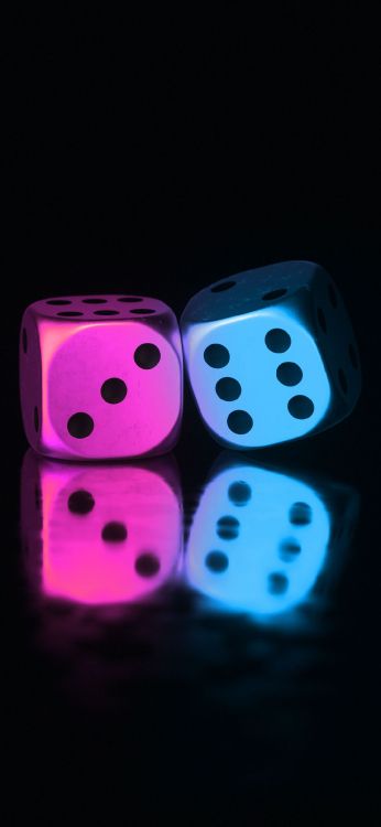 Обои игра в кости, кости, белые, узор, игры в помещении и спорта в разрешении 1080x2340