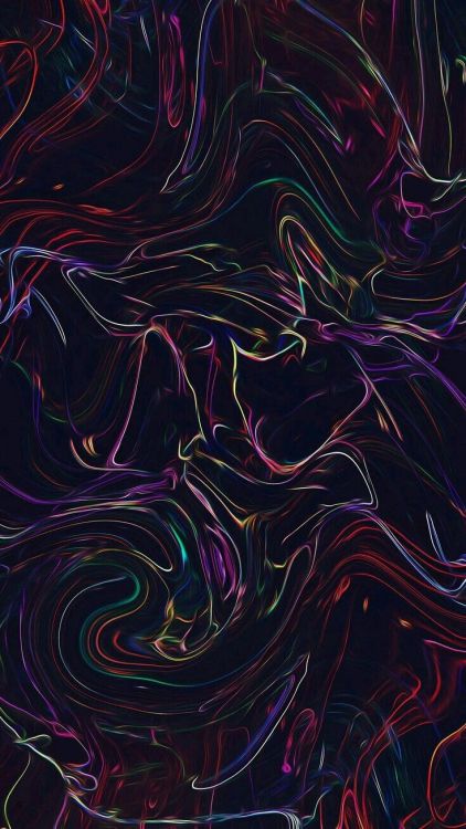 Обои дизайн, арт, живопись, висгун - социальная сеть, абстракция в разрешении 736x1308