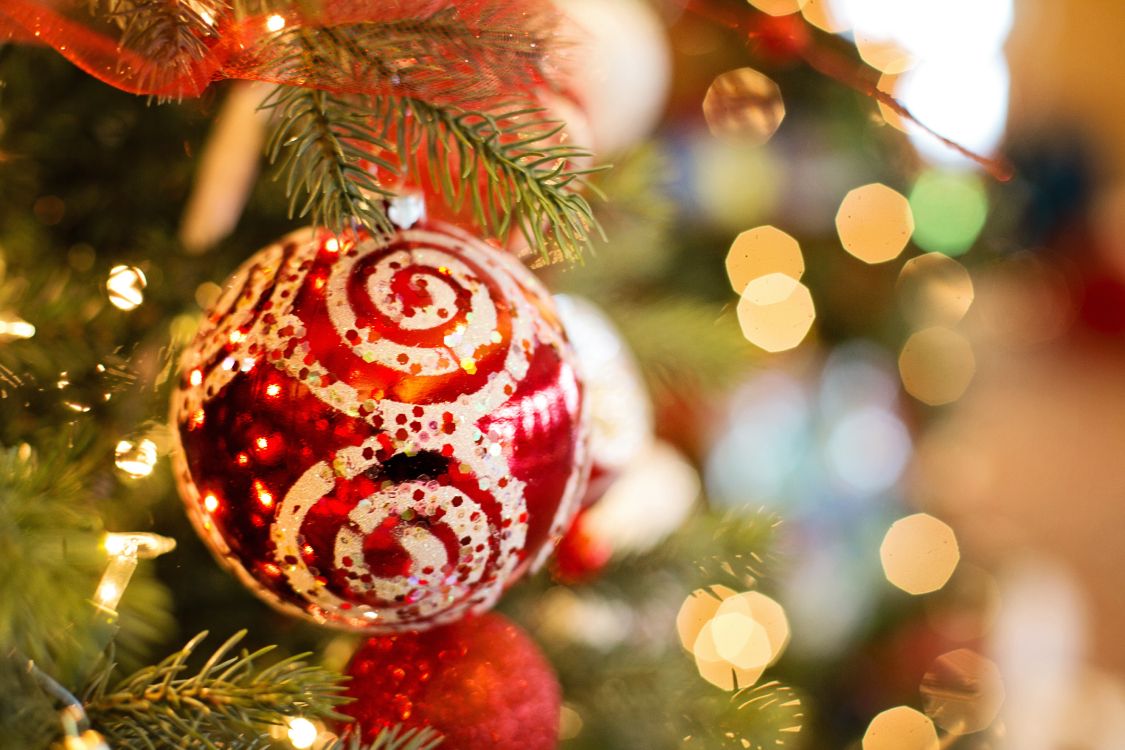 Обои Рождественский день, Рождество и курортный сезон, праздник, Рождественские украшения, рождественский орнамент в разрешении 5760x3840
