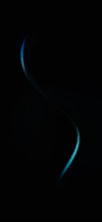 Обои полумесяц, атмосфера земли, асфальт, полночь, электрик в разрешении 1080x2340