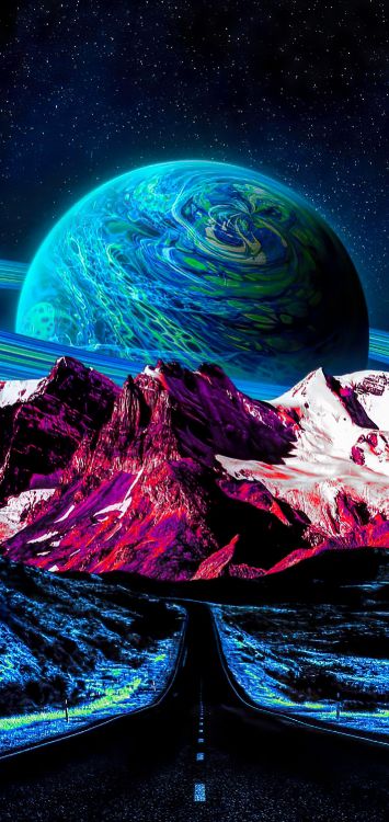 Обои природа, земля, атмосфера, мир, свет в разрешении 1422x3000